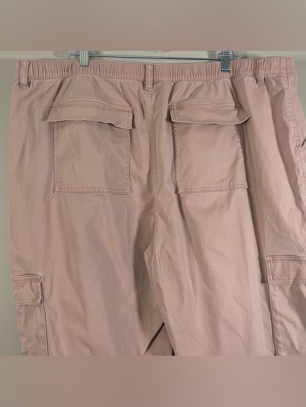Falls Creek Women's Cargo Pants in Dusty Pink - Picture 3 of 8